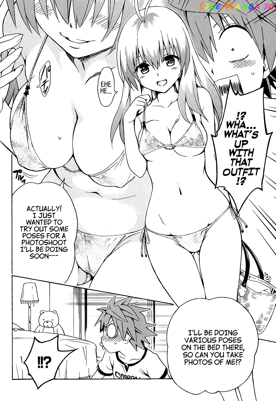 To Love-Ru Darkness chapter 38.5 - page 10