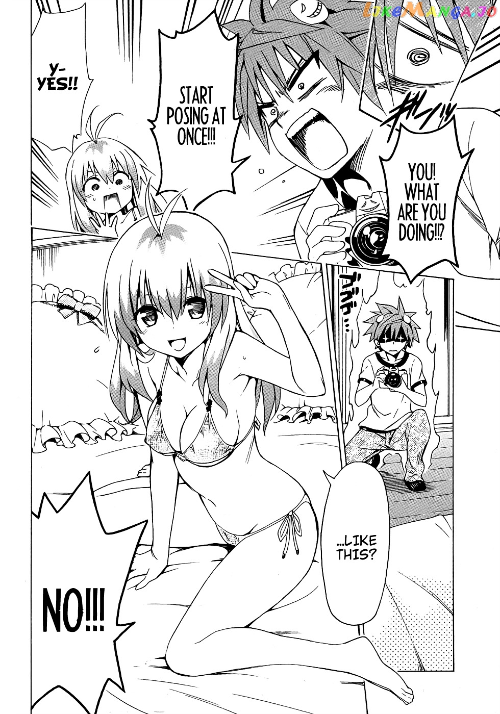 To Love-Ru Darkness chapter 38.5 - page 14