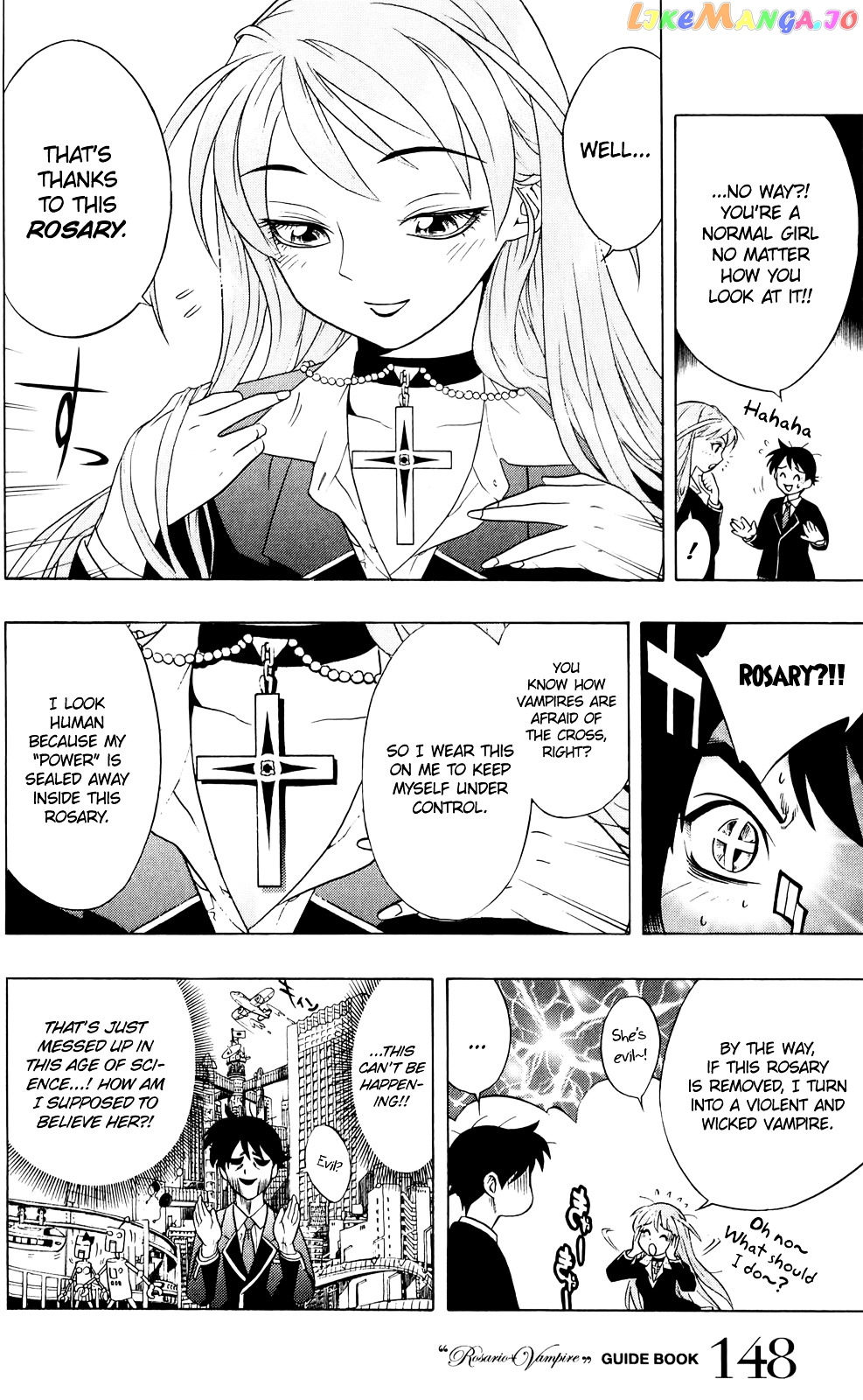 Rosario To Vampire chapter 0.1 - page 8