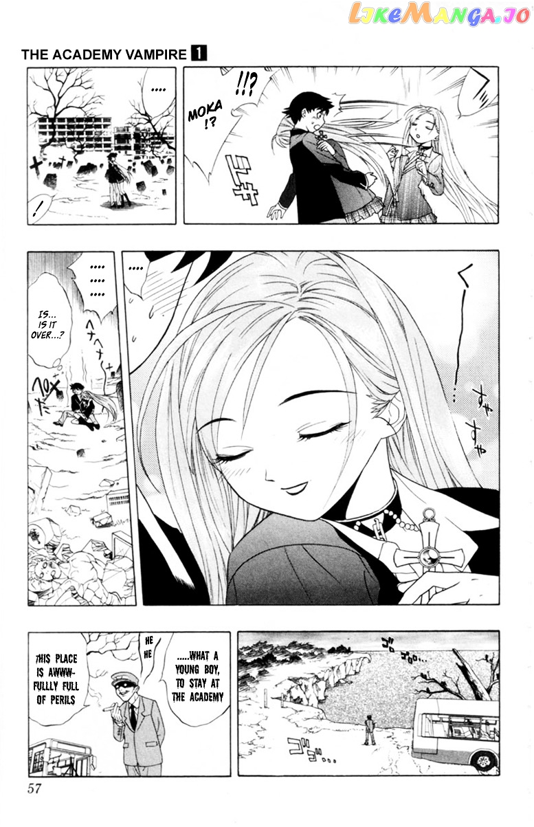 Rosario To Vampire chapter 1 - page 58