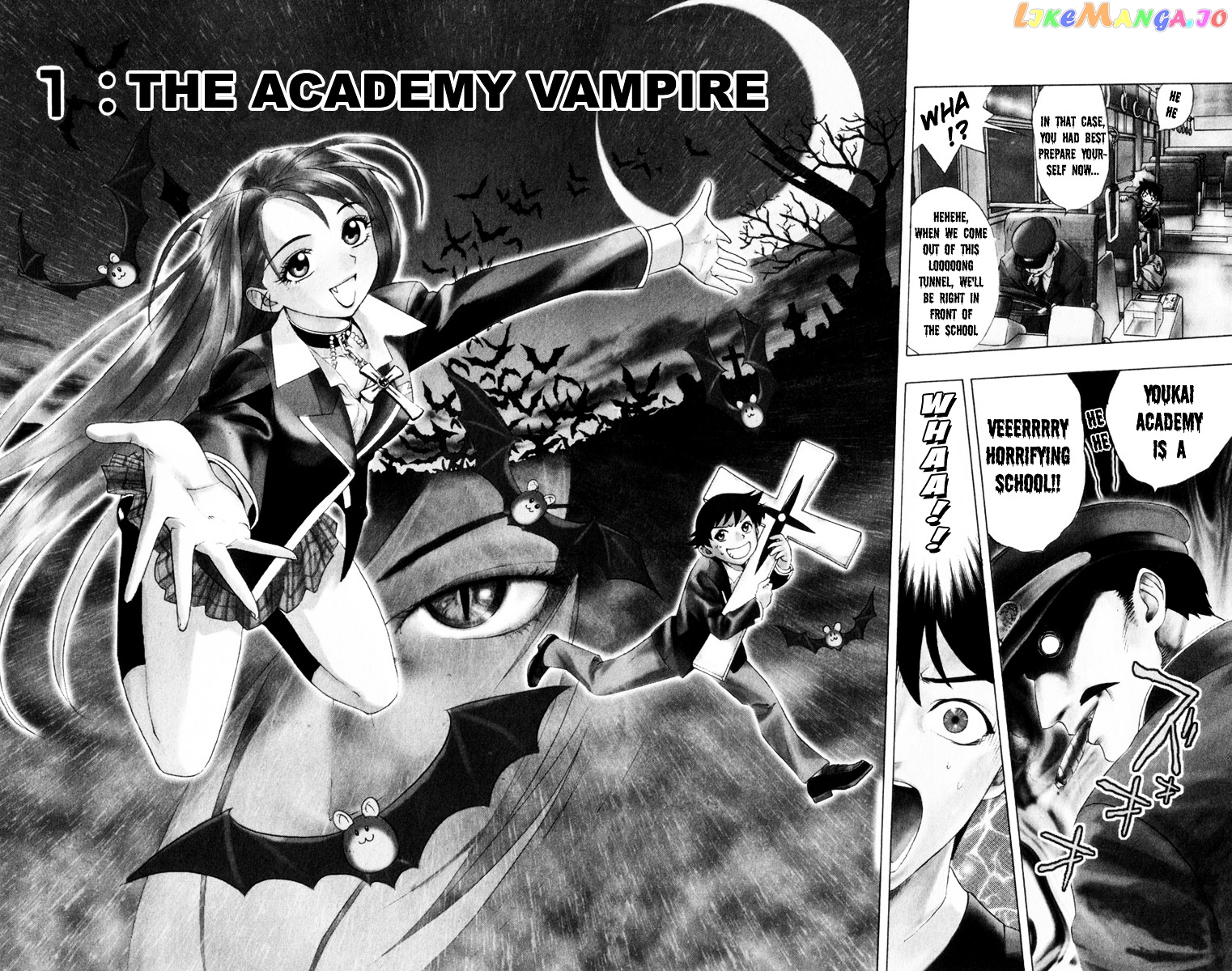 Rosario To Vampire chapter 1 - page 9