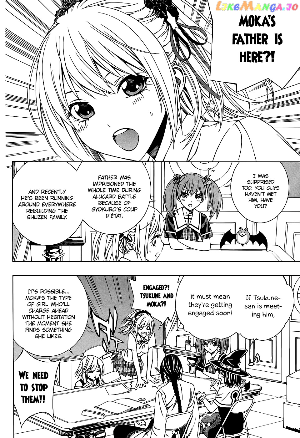 Rosario To Vampire Season Ii chapter 67 - page 16