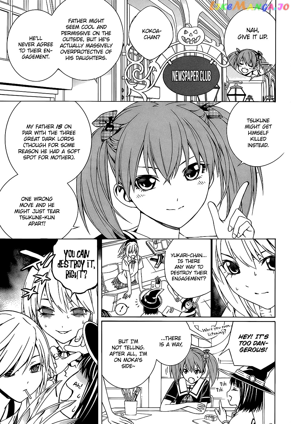 Rosario To Vampire Season Ii chapter 67 - page 17