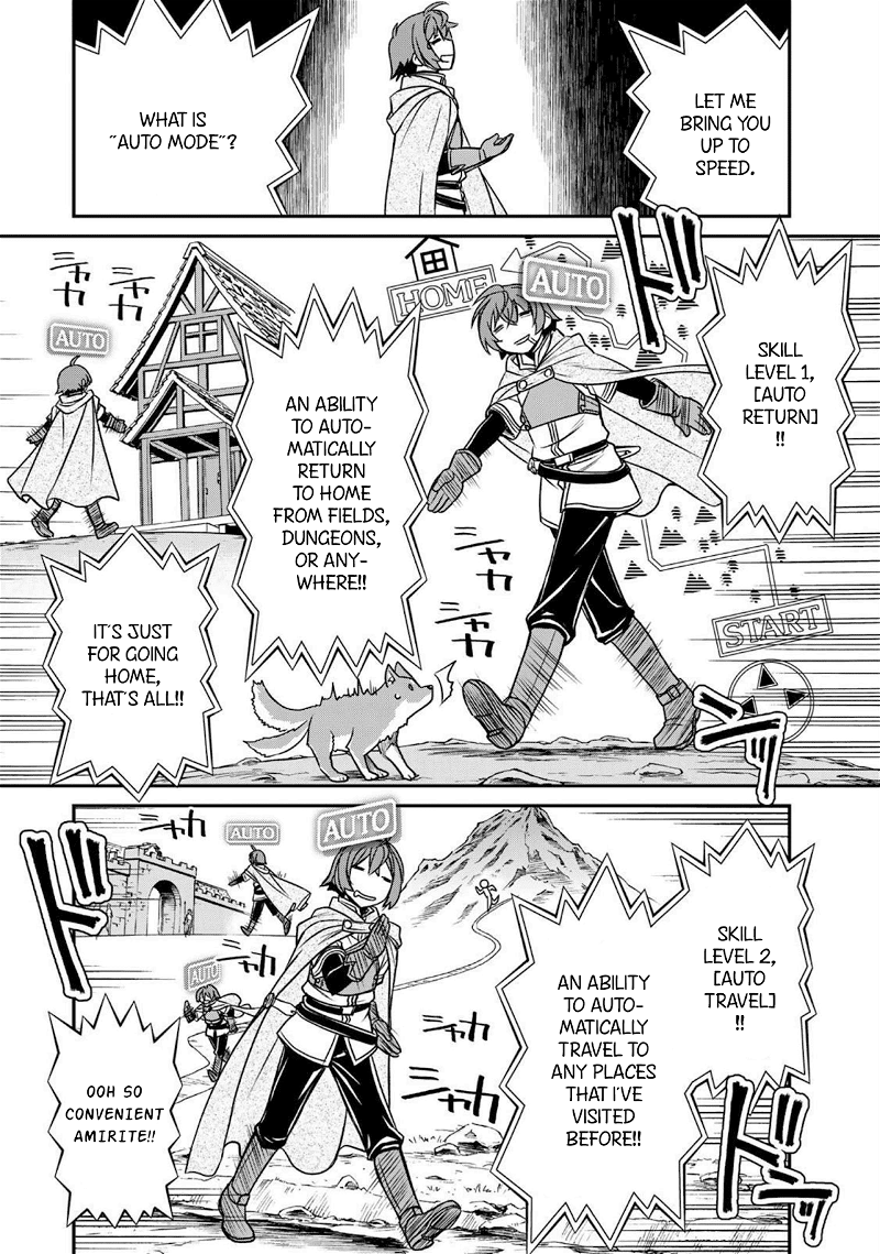 The Useless Skill [Auto Mode] Has Been Awakened ~Huh, Guild's Scout, Didn't You Say I Wasn't Needed Anymore?~ chapter 1 - page 5