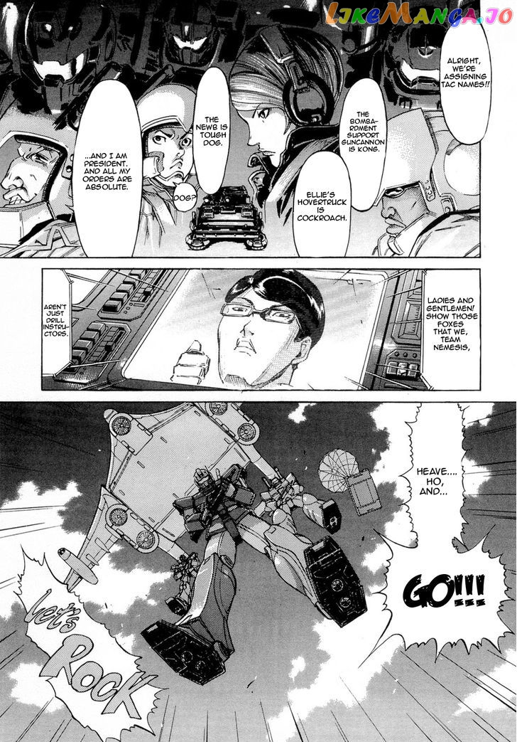 Kidou Senshi Gundam Aggai - Hokubei Oudan 2250 Mile chapter 9 - page 25