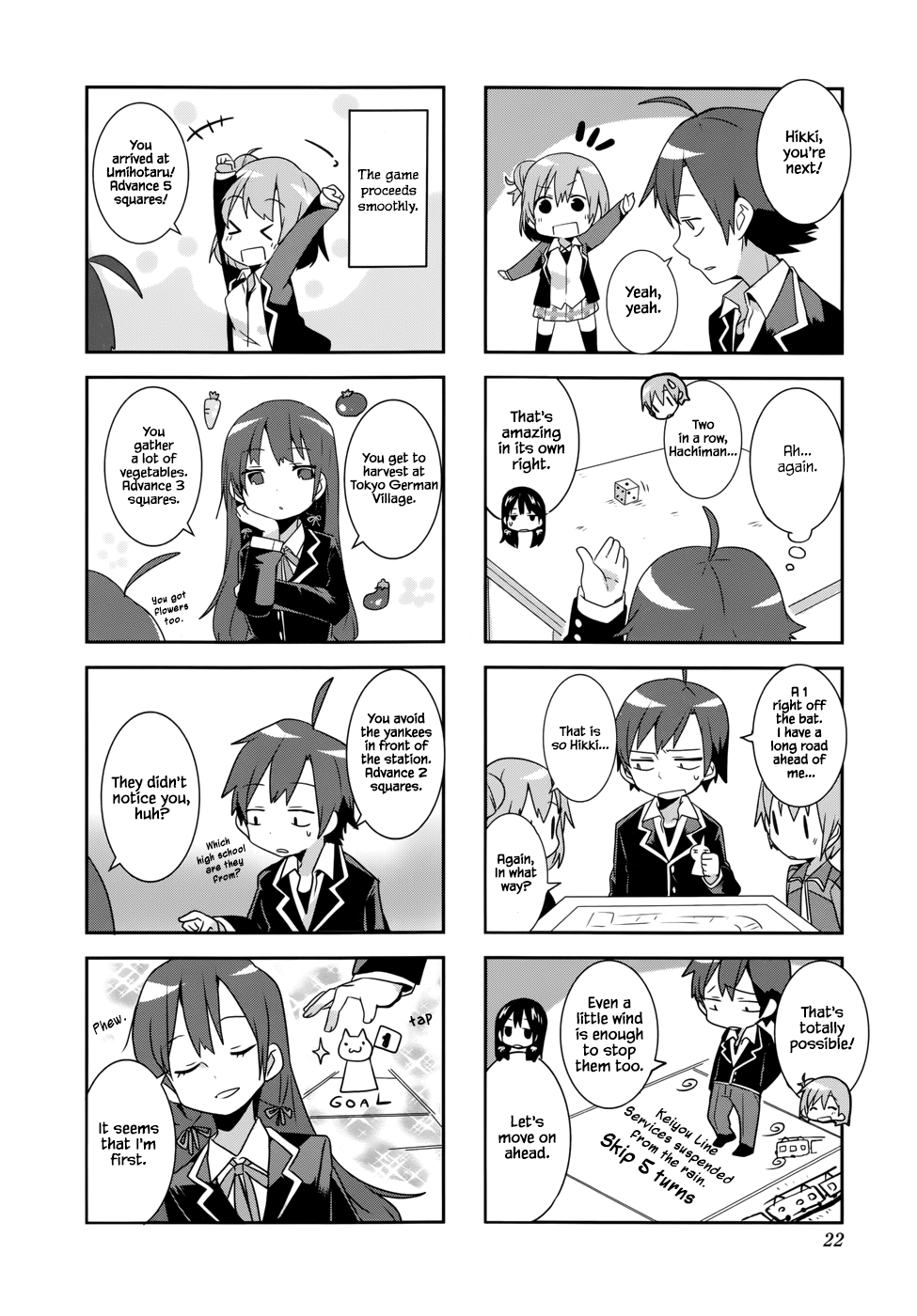 Yahari 4-Koma Demo Ore No Seishun Love Come Wa Machigatteiru. chapter 2 - page 6