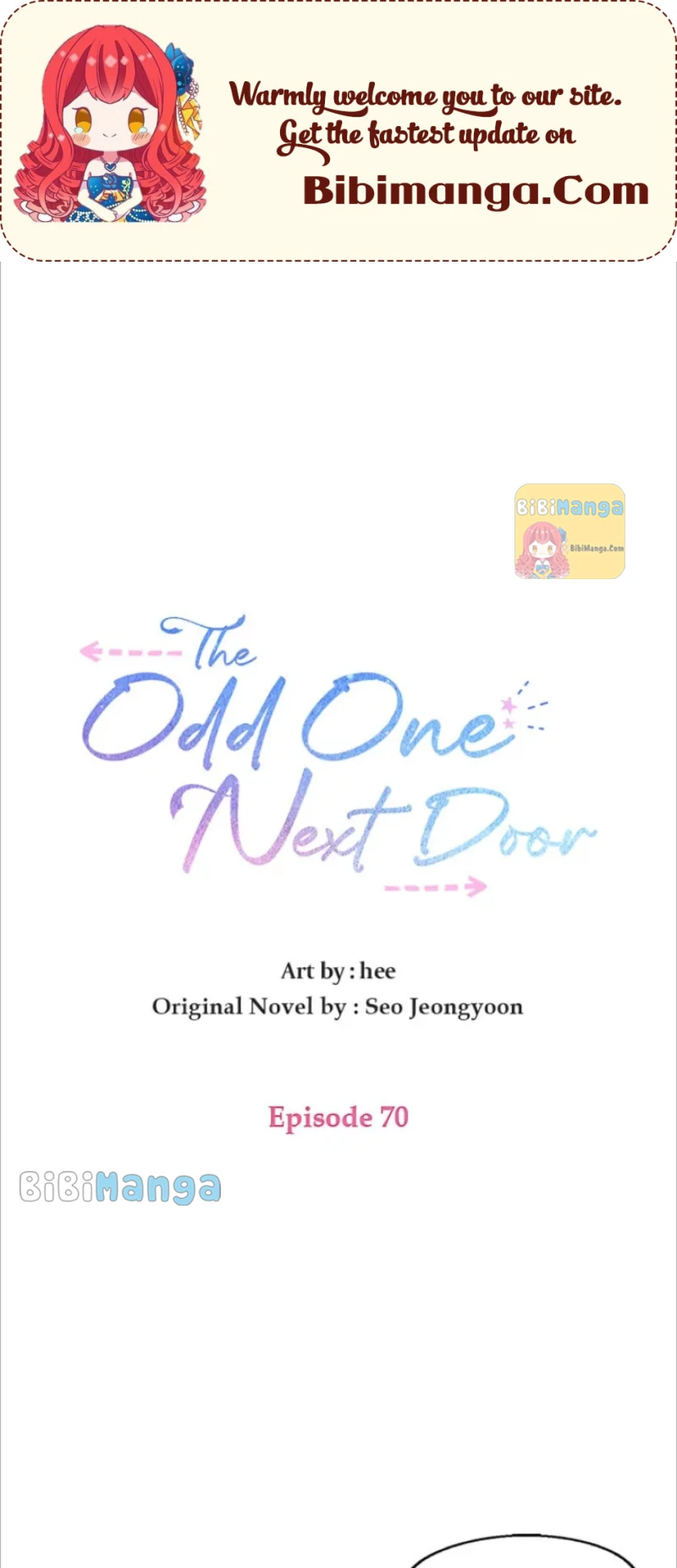 The Odd One Next Door Chapter 70 - page 1