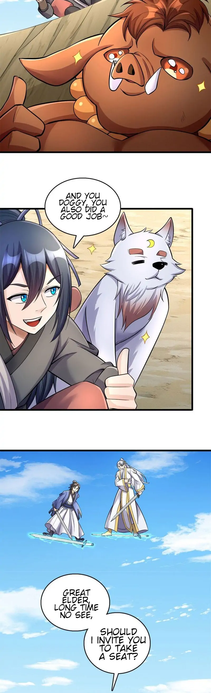 With A Sword Domain, I Can Become The Sword Saint chapter 41 - page 4