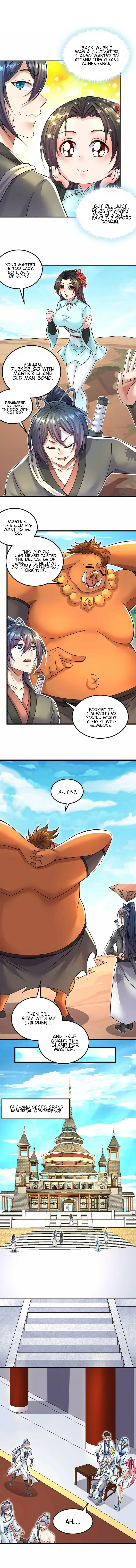 With A Sword Domain, I Can Become The Sword Saint chapter 58 - page 3