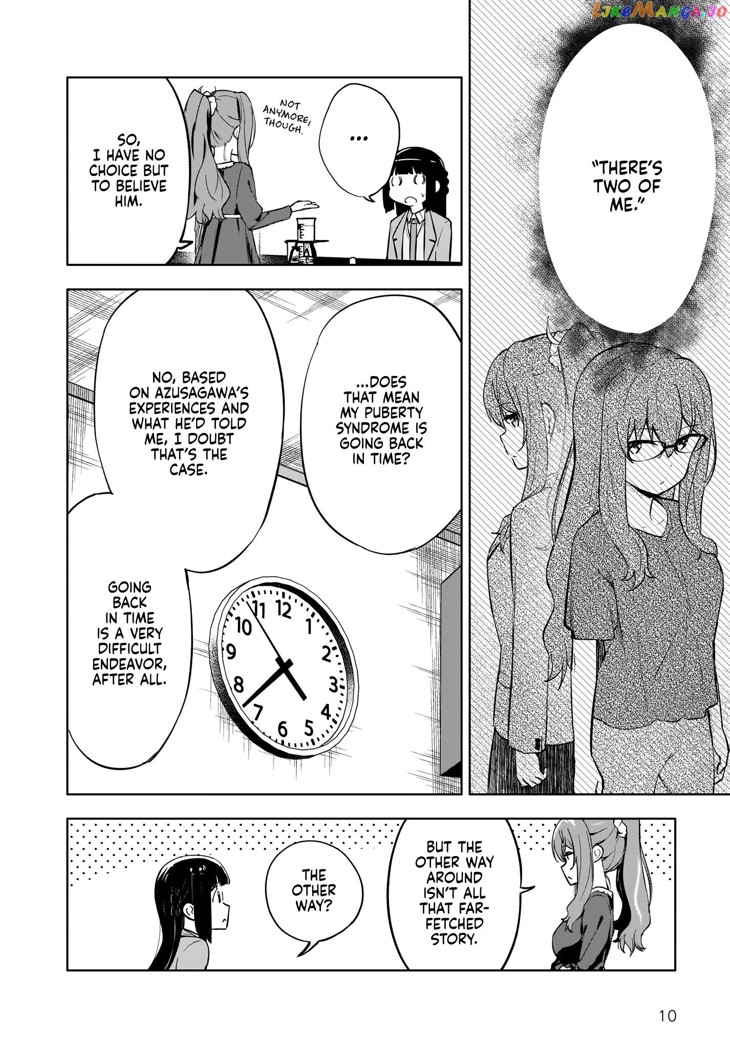 Seishun Buta Yarou Wa Yumemiru Shoujo No Yume Wo Minai Chapter 5 - page 10