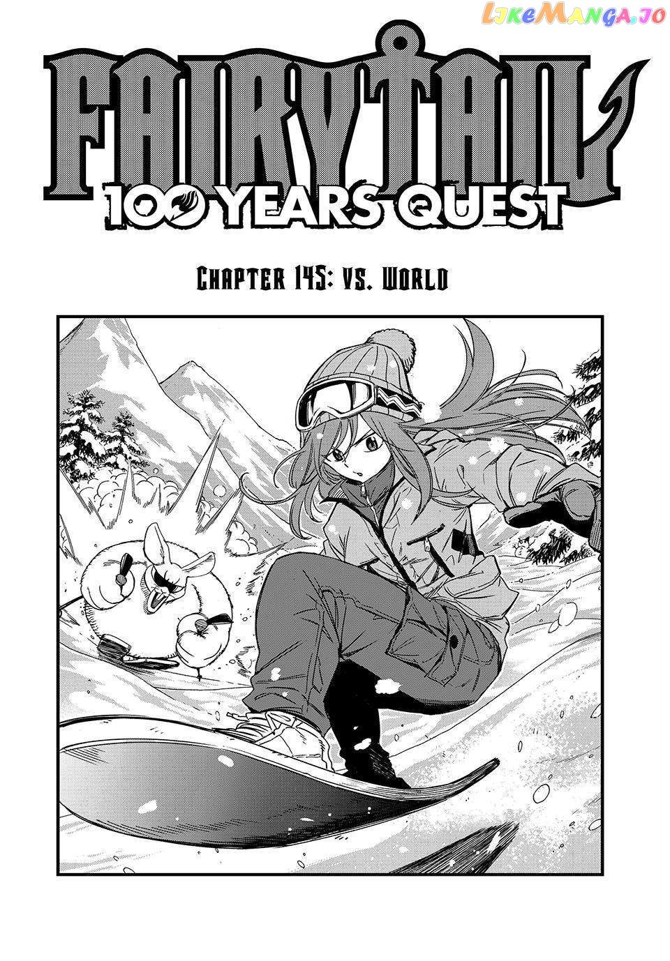 Fairy Tail 100 Years Quest chapter 145 - page 1