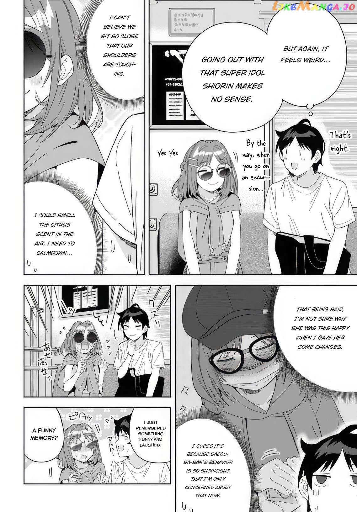 Classmate No Moto Idol Ga, Tonikaku Kyodou Fushin Nan Desu chapter 6 - page 8