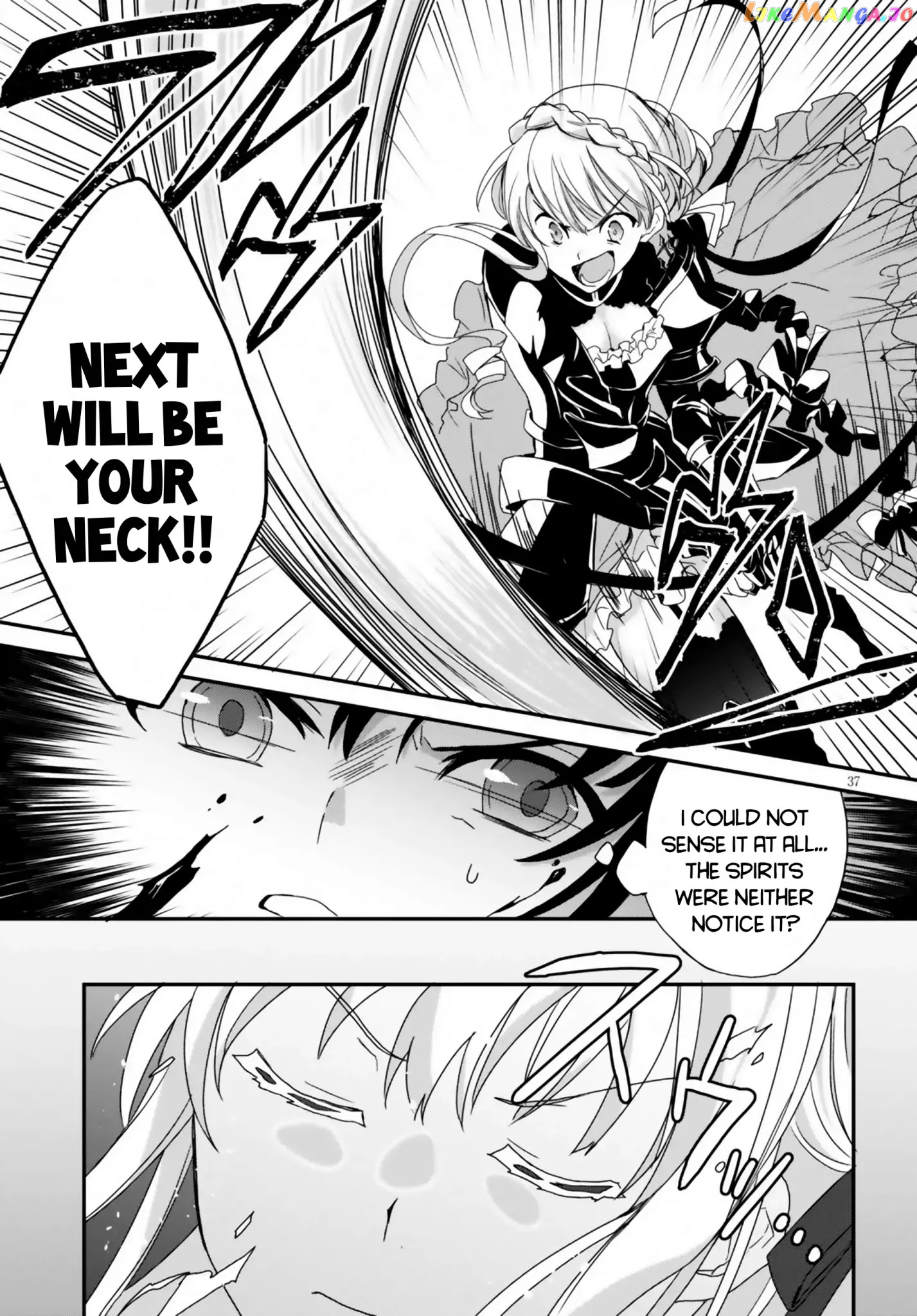 Trinity Seven: Anastasia Holy Story chapter 1 - page 37