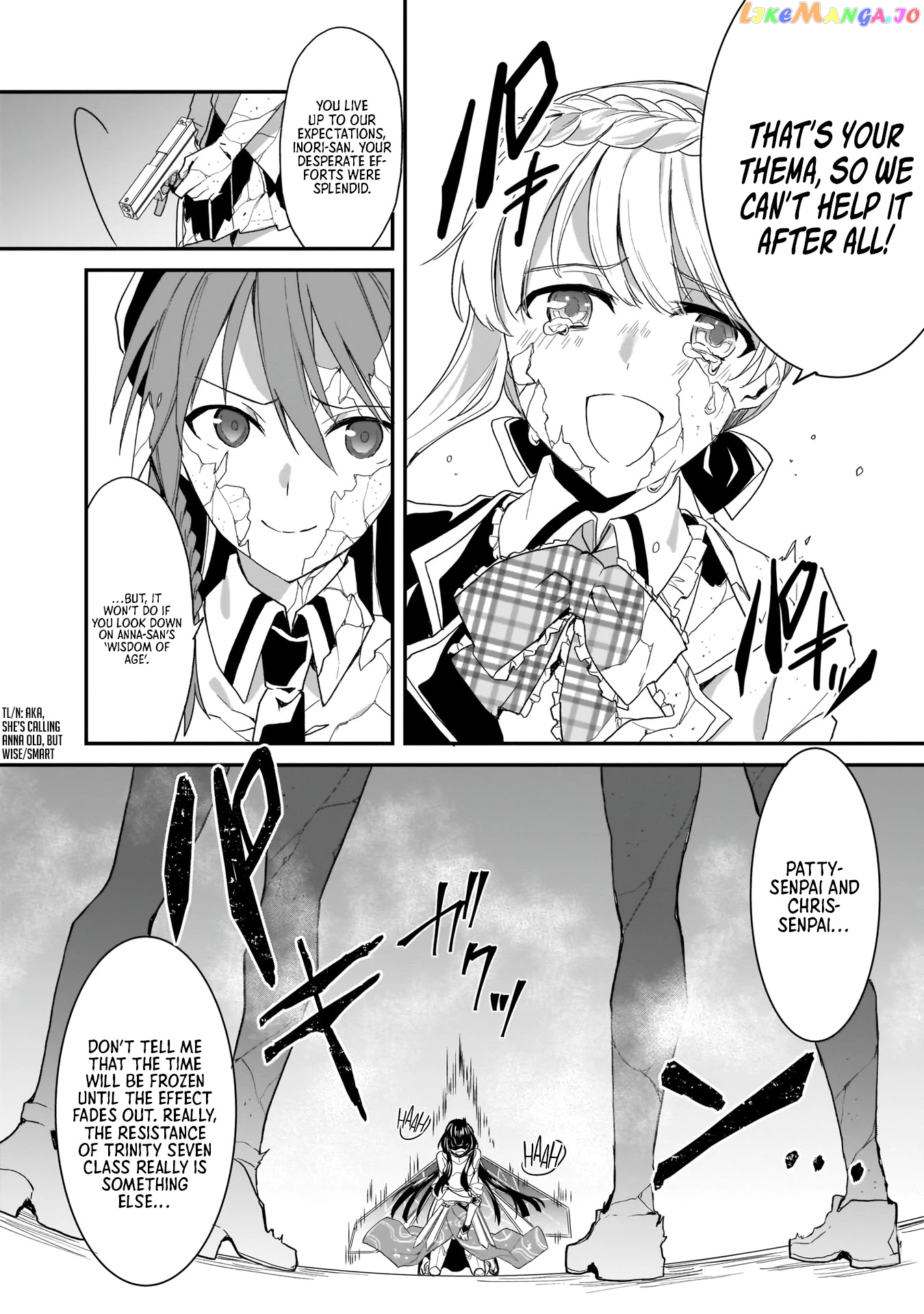 Trinity Seven: Anastasia Holy Story chapter 5 - page 22