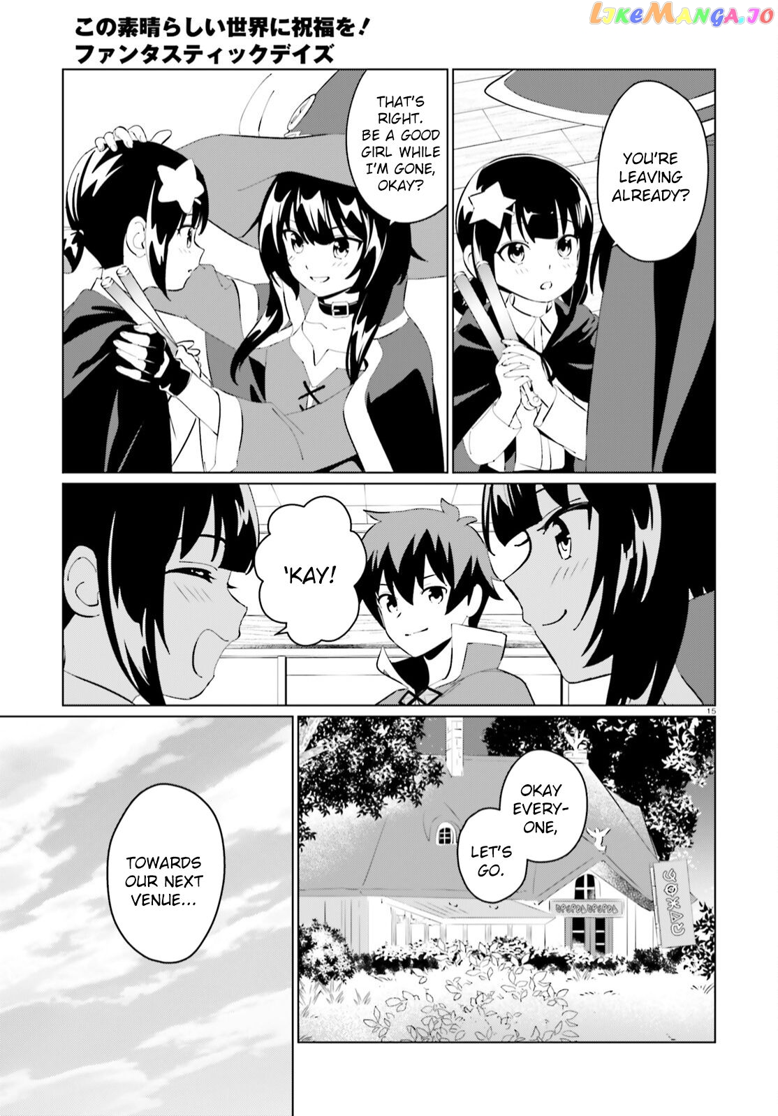 Kono Subarashii Sekai Ni Shukufuku O! Fantastic Days! chapter 7 - page 14