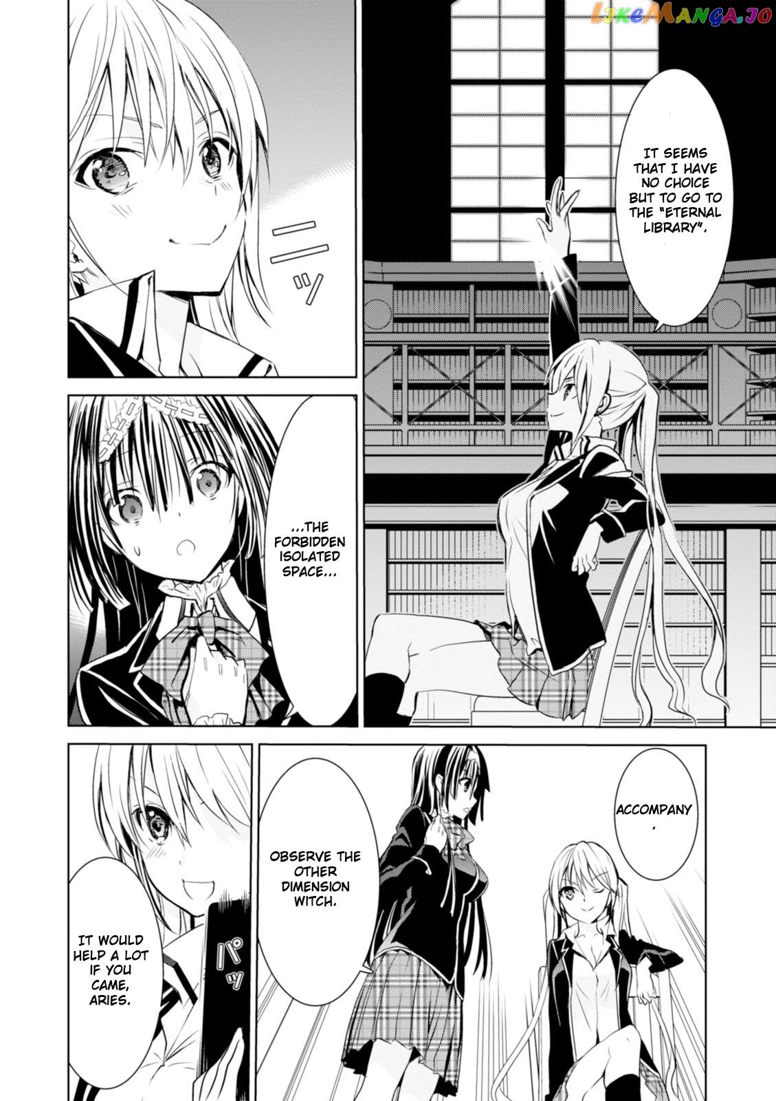 Trinity Seven: Liese Chronicle chapter 4 - page 10