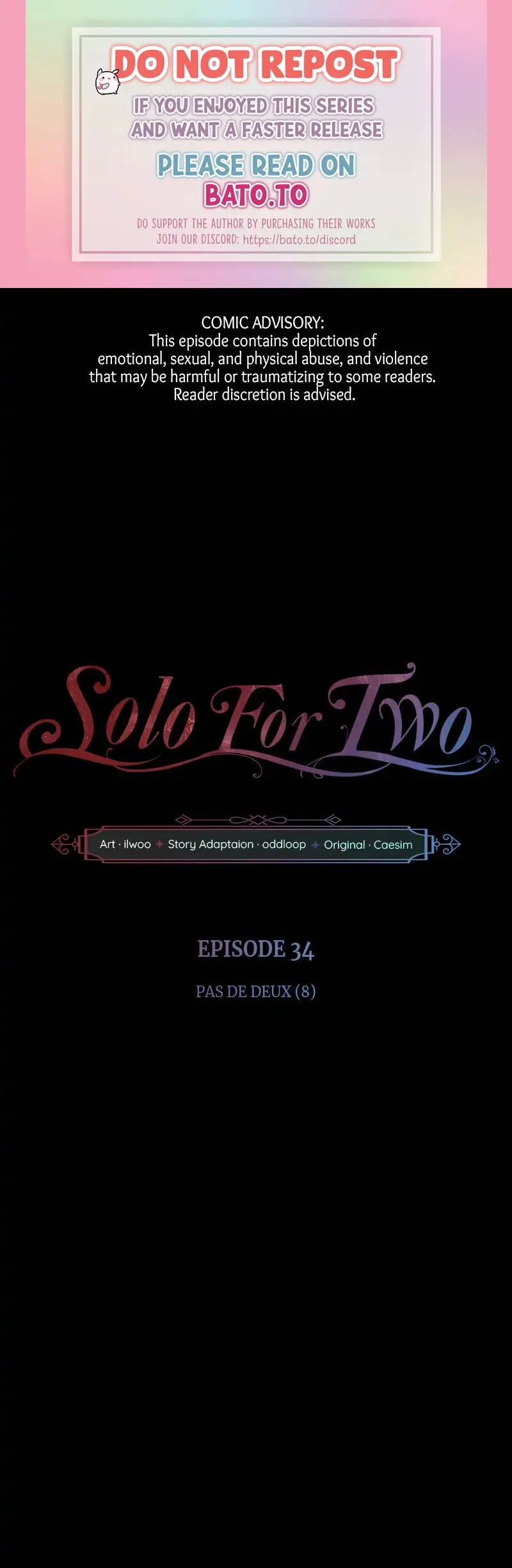 Solo For Two chapter 34 - page 1