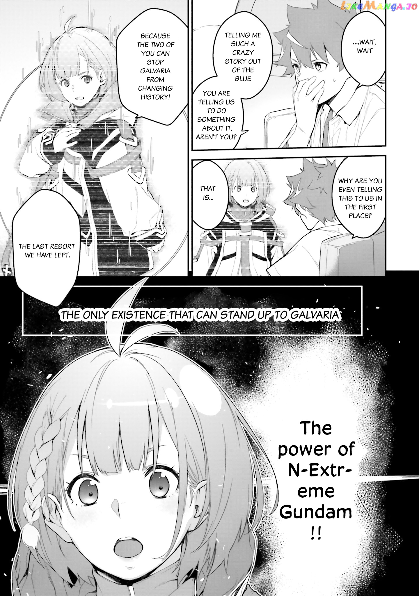 Mobile Suit Gundam N-Extreme chapter 1 - page 34