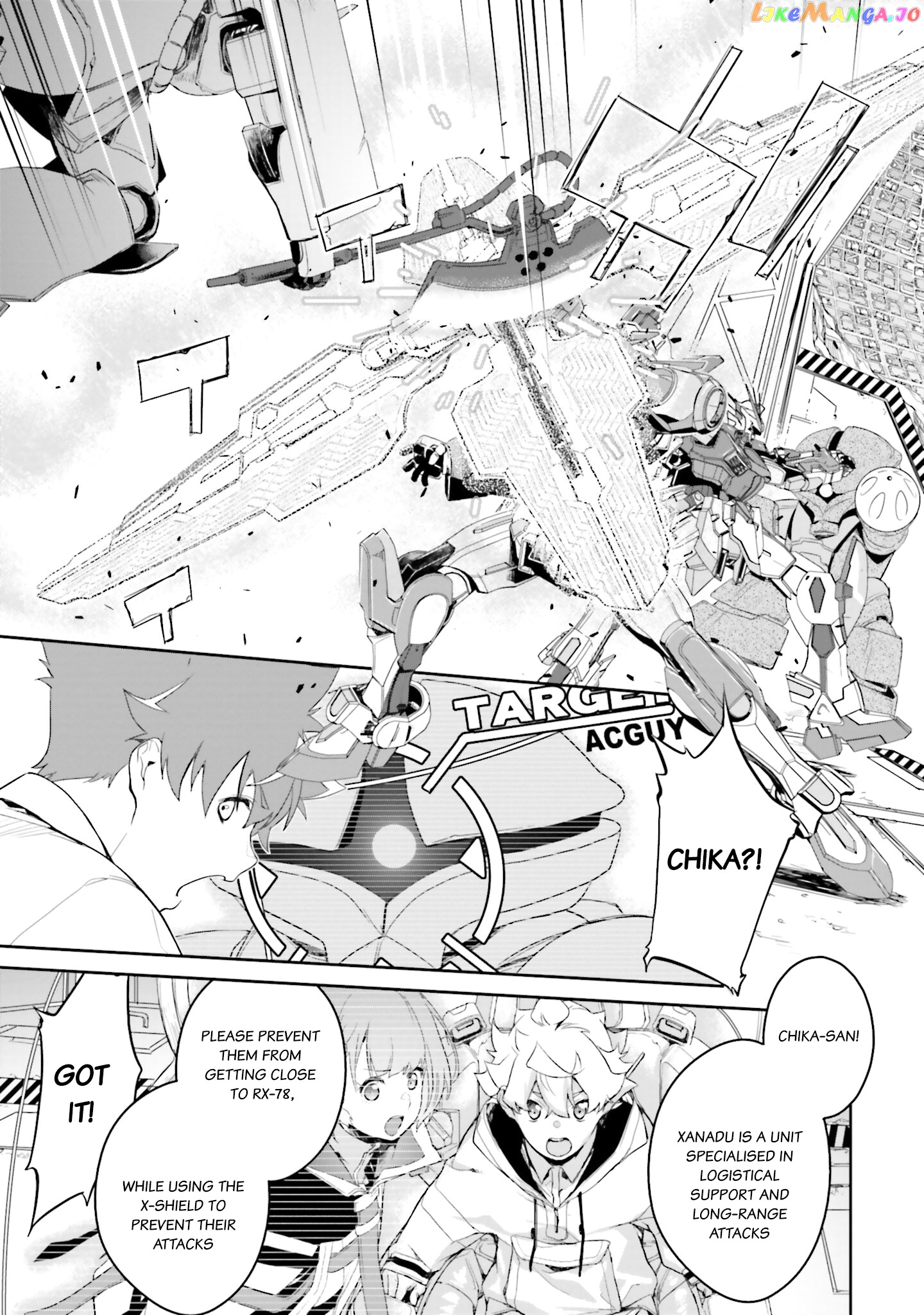 Mobile Suit Gundam N-Extreme chapter 2 - page 13