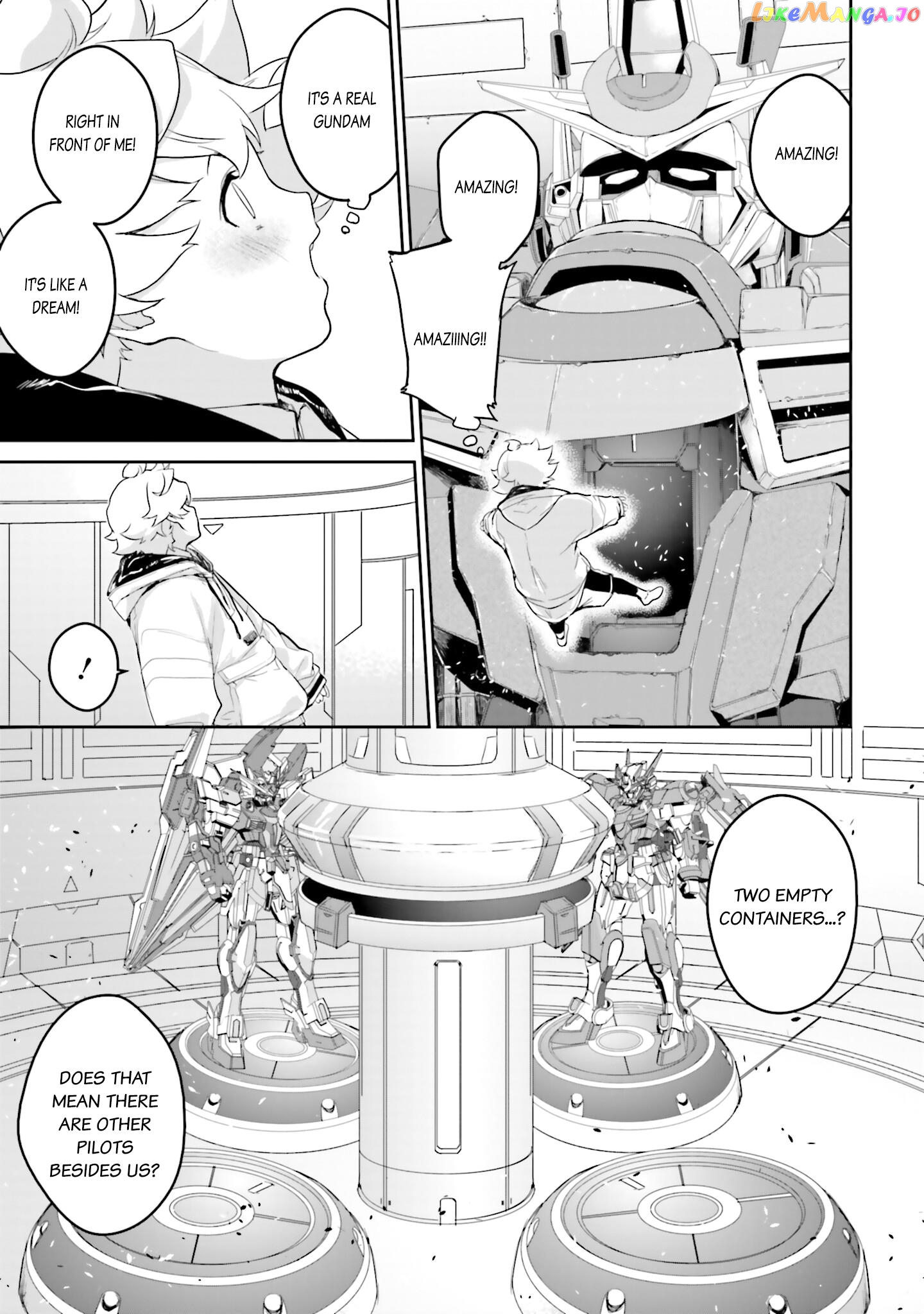 Mobile Suit Gundam N-Extreme chapter 3 - page 9