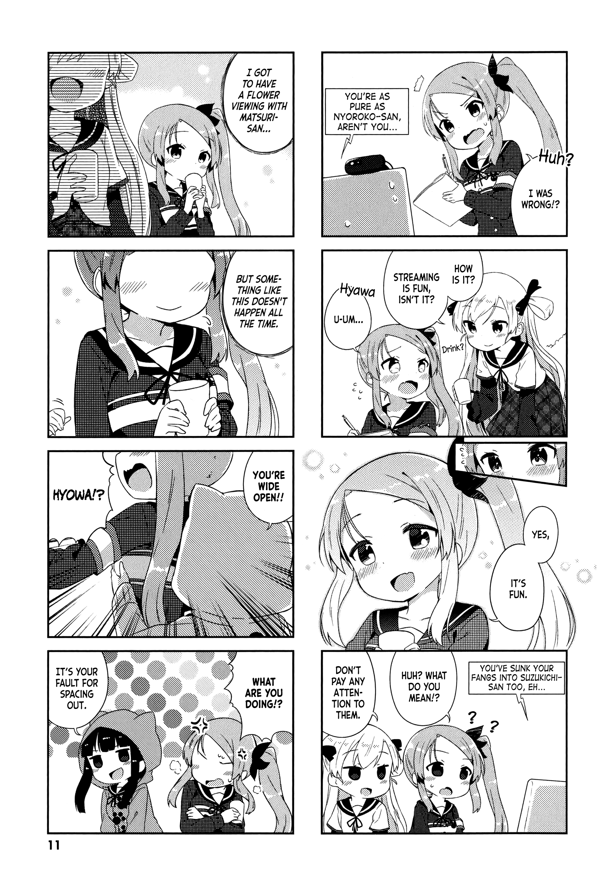 Nyoroko’s Live Broadcasting! chapter 11 - page 13