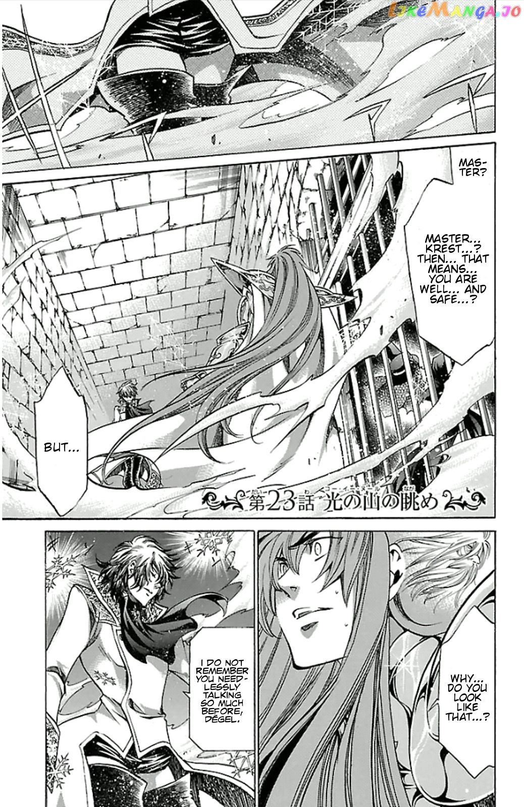 Saint Seiya – The Lost Canvas – Meiou Shinwa Gaiden chapter 23 - page 3