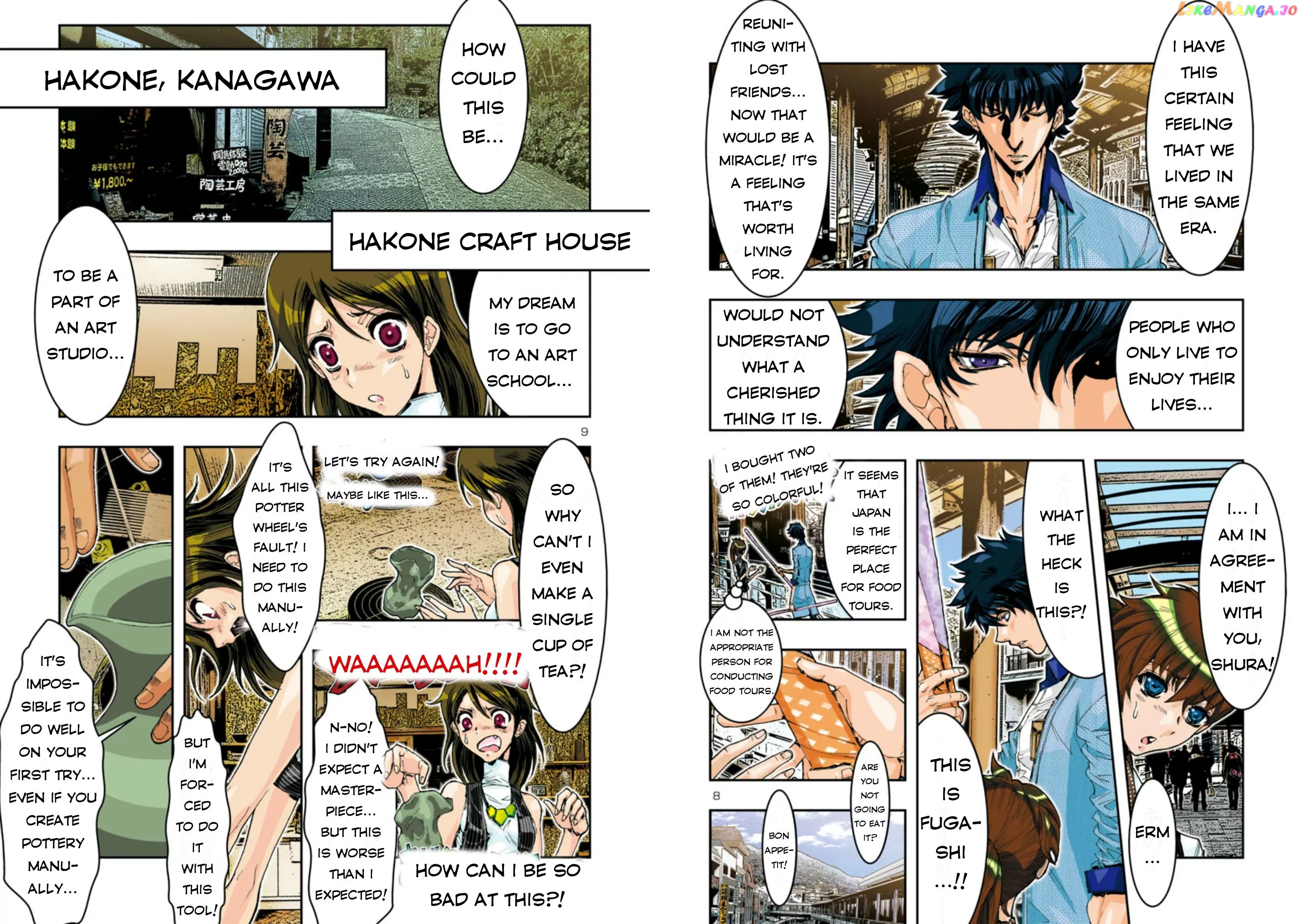 Saint Seiya Episode.g -Assassin- chapter 51 - page 8