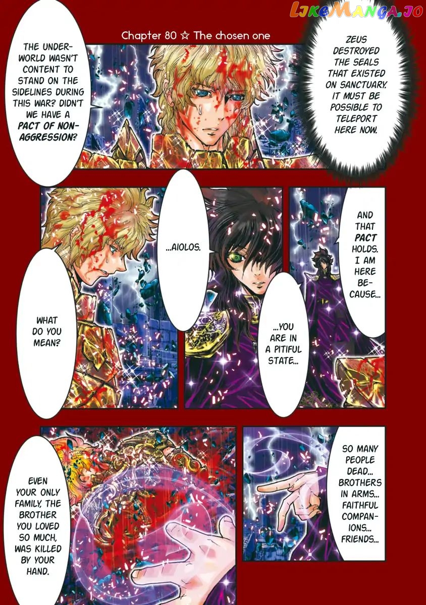 Saint Seiya Episode.g -Assassin- chapter 80 - page 1