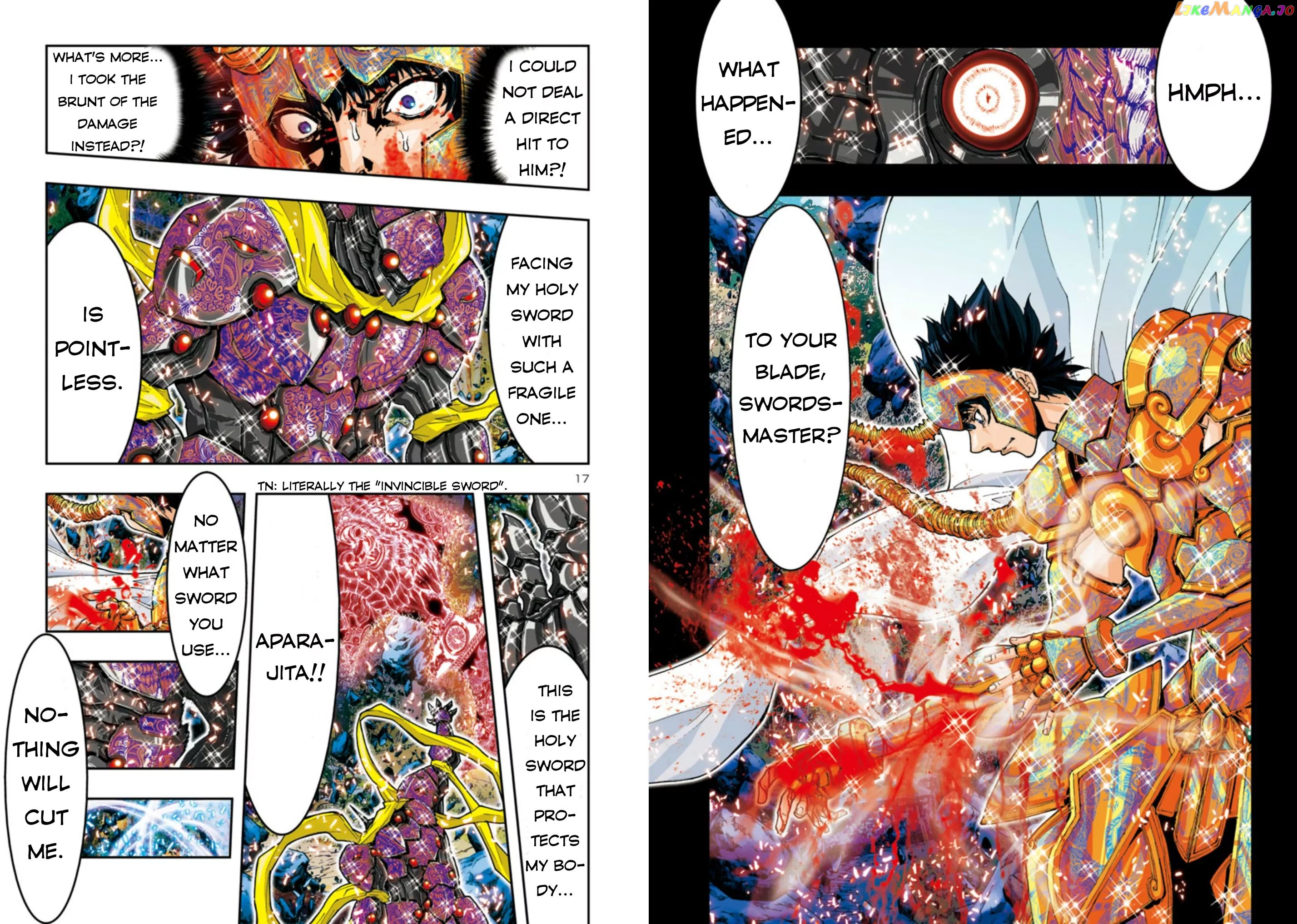 Saint Seiya Episode.g -Assassin- chapter 56 - page 12