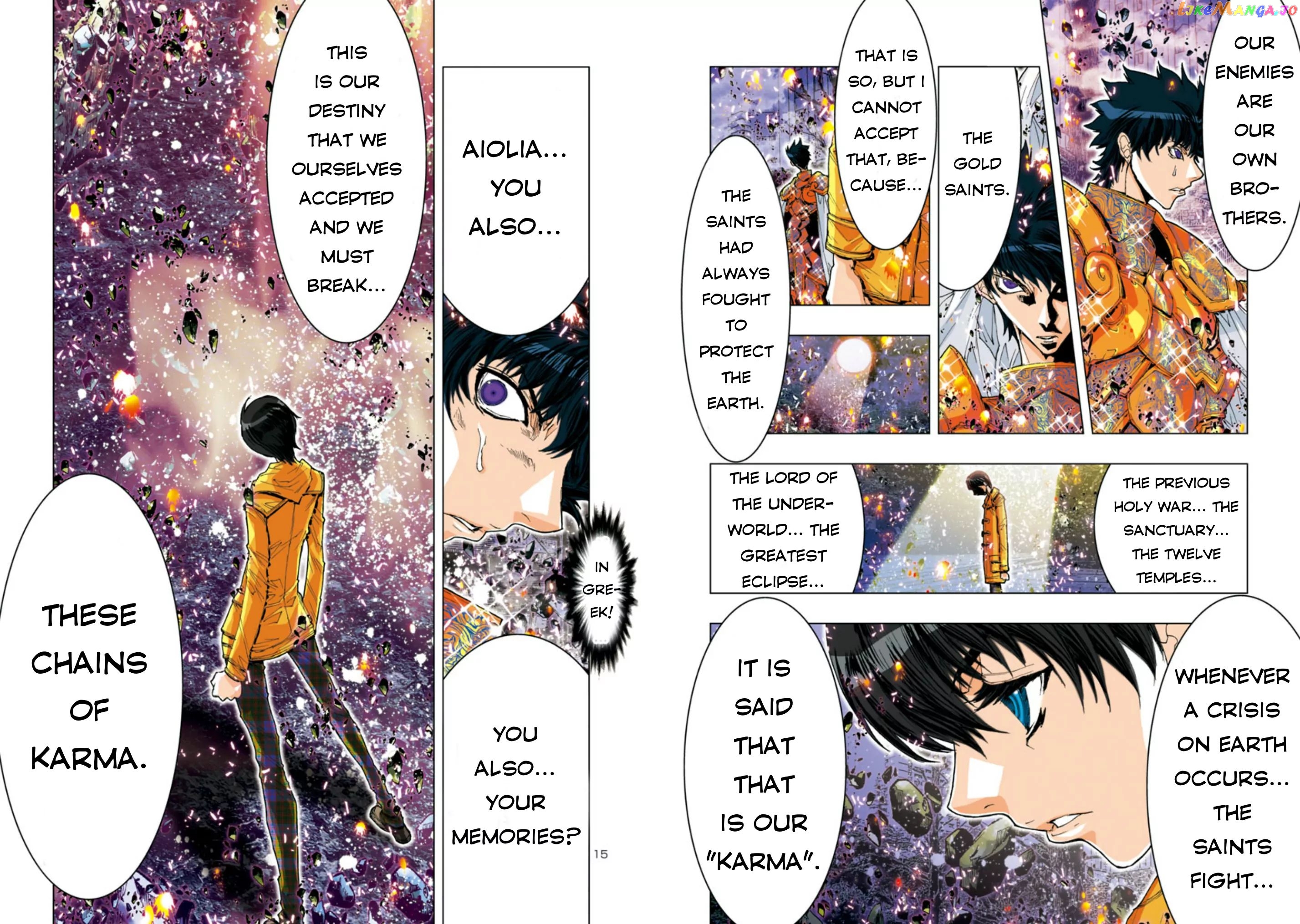 Saint Seiya Episode.g -Assassin- chapter 36 - page 10