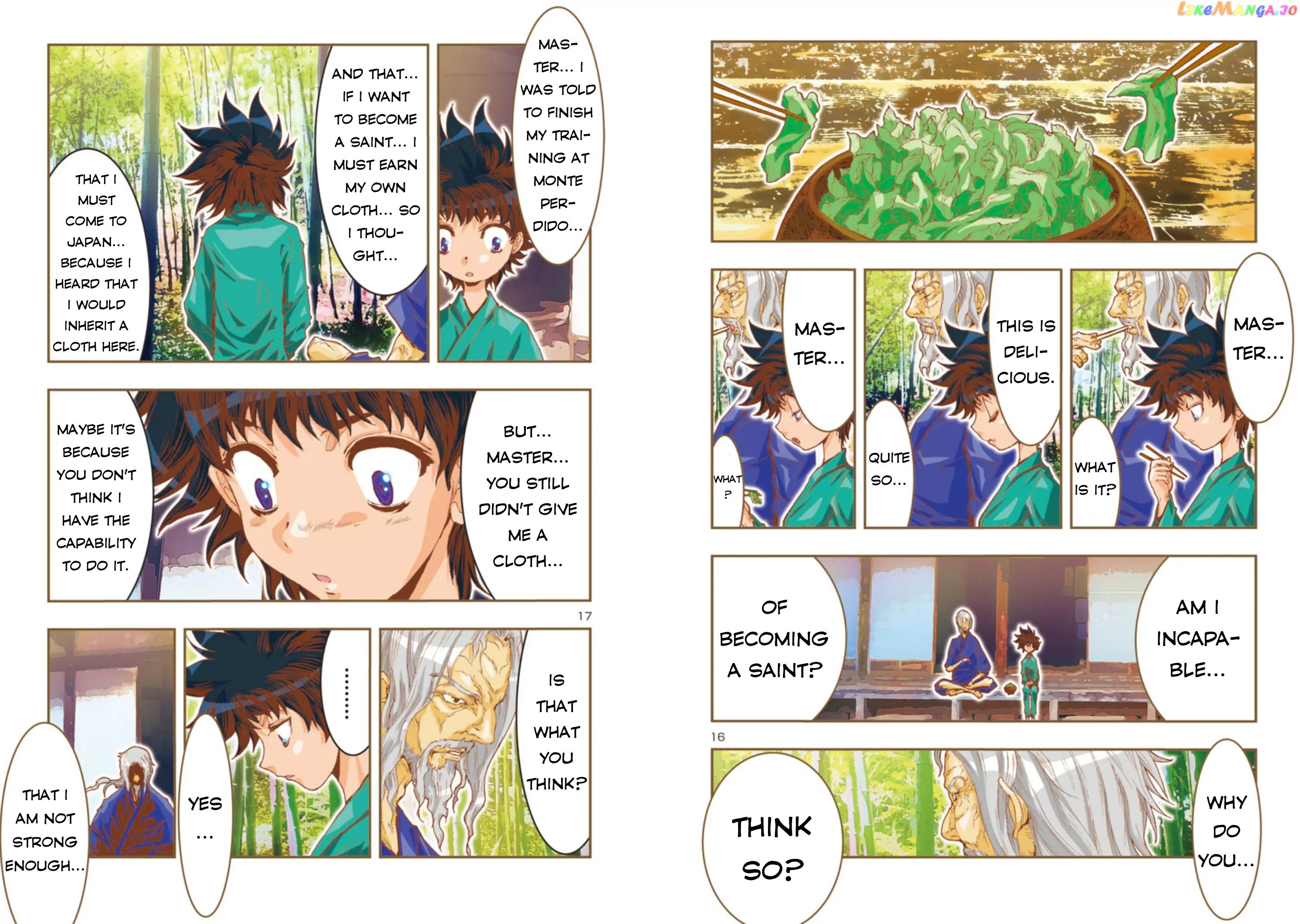 Saint Seiya Episode.g -Assassin- chapter 58 - page 12