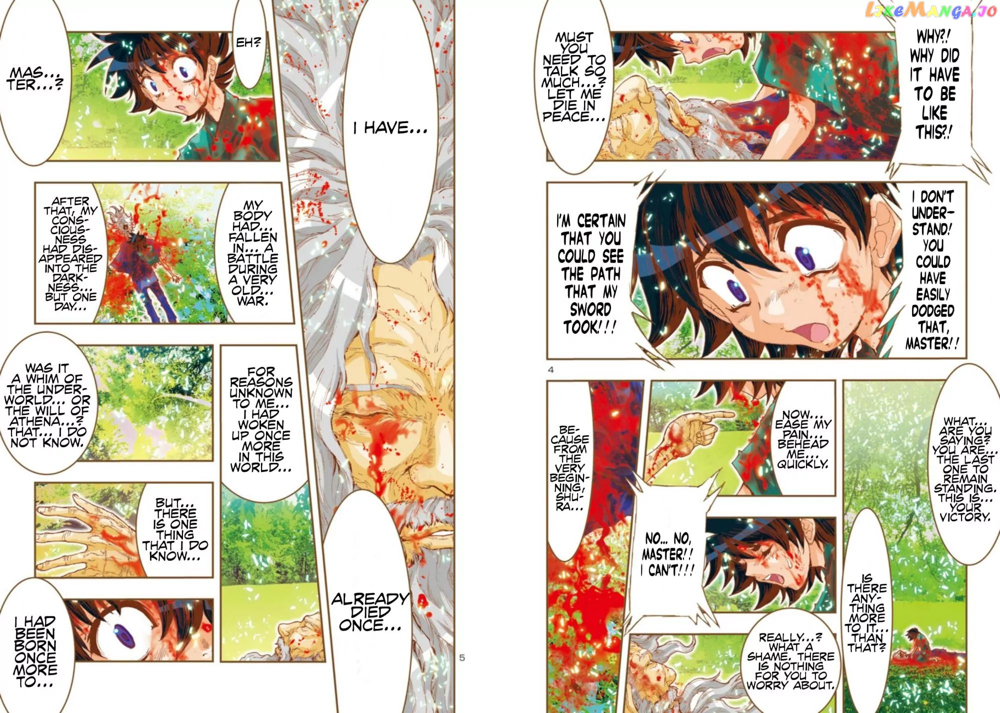 Saint Seiya Episode.g -Assassin- chapter 60 - page 6