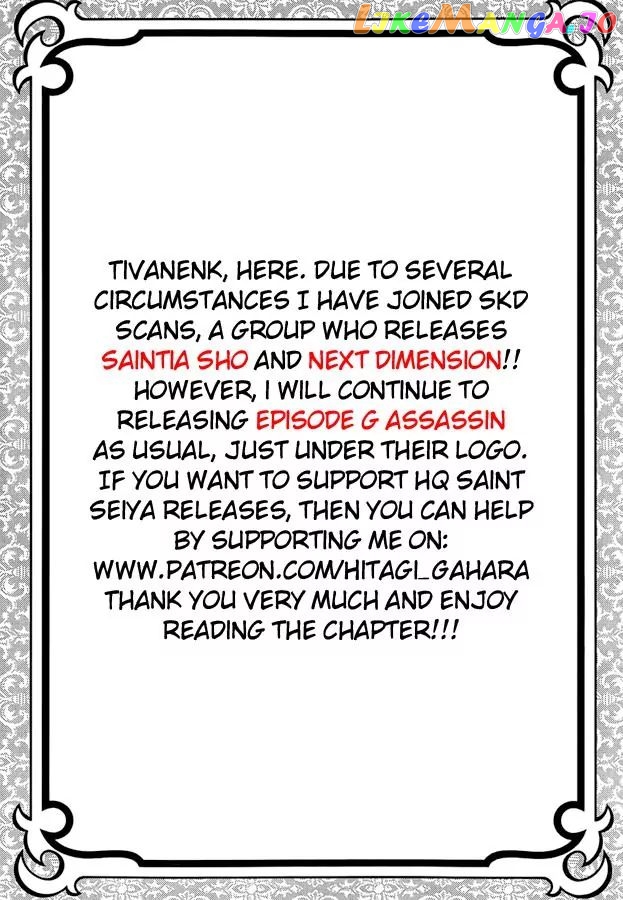 Saint Seiya Episode.g -Assassin- chapter 61 - page 3