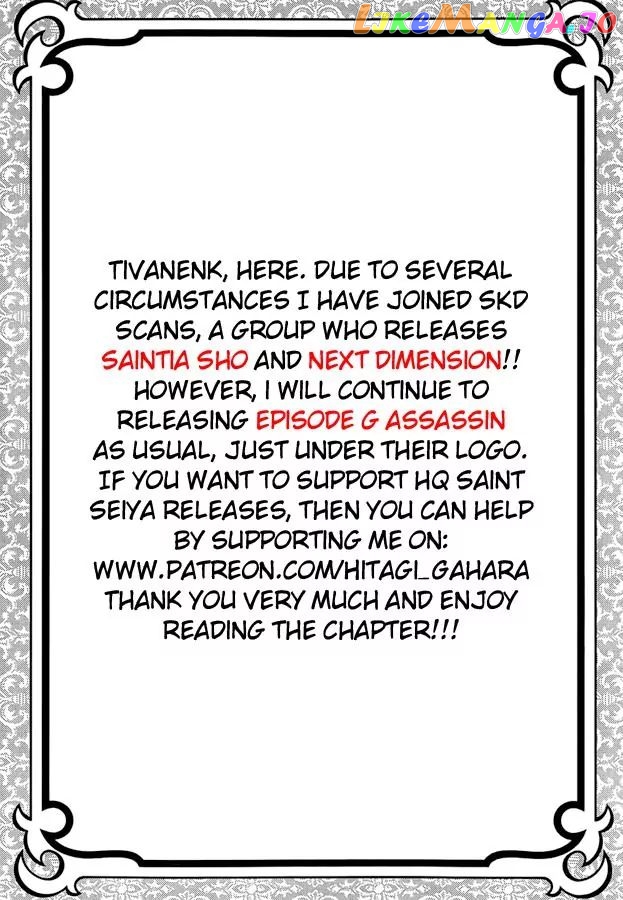 Saint Seiya Episode.g -Assassin- chapter 62 - page 3