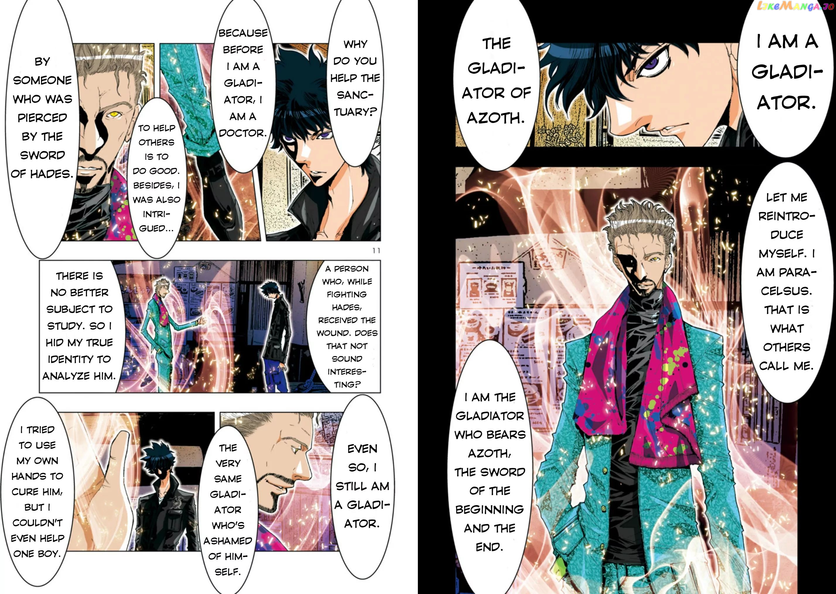 Saint Seiya Episode.g -Assassin- chapter 44 - page 8