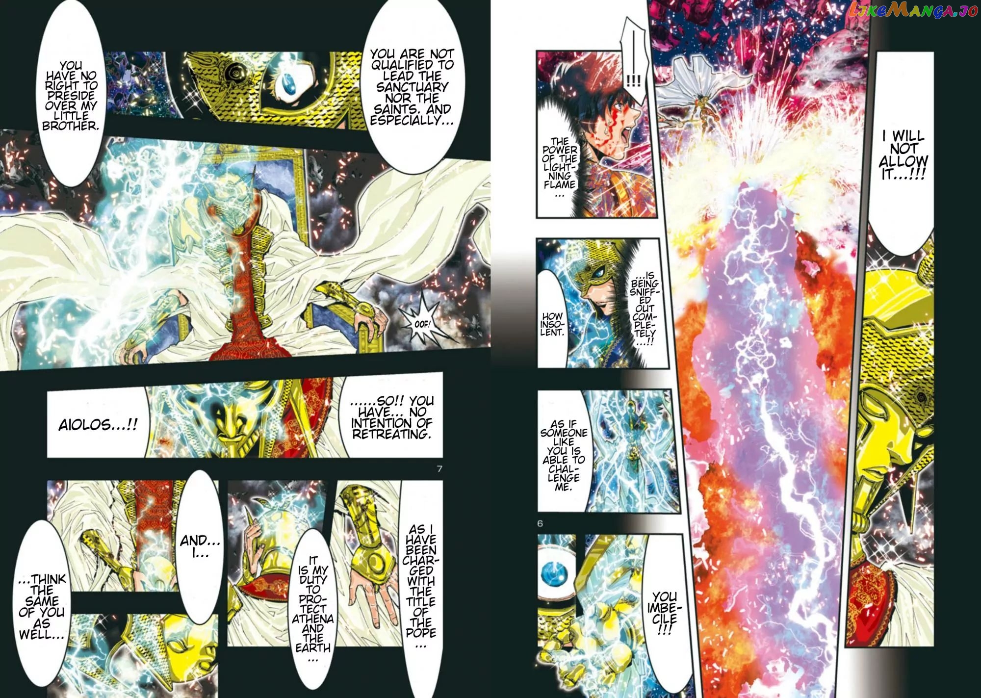 Saint Seiya Episode.g -Assassin- chapter 66 - page 7