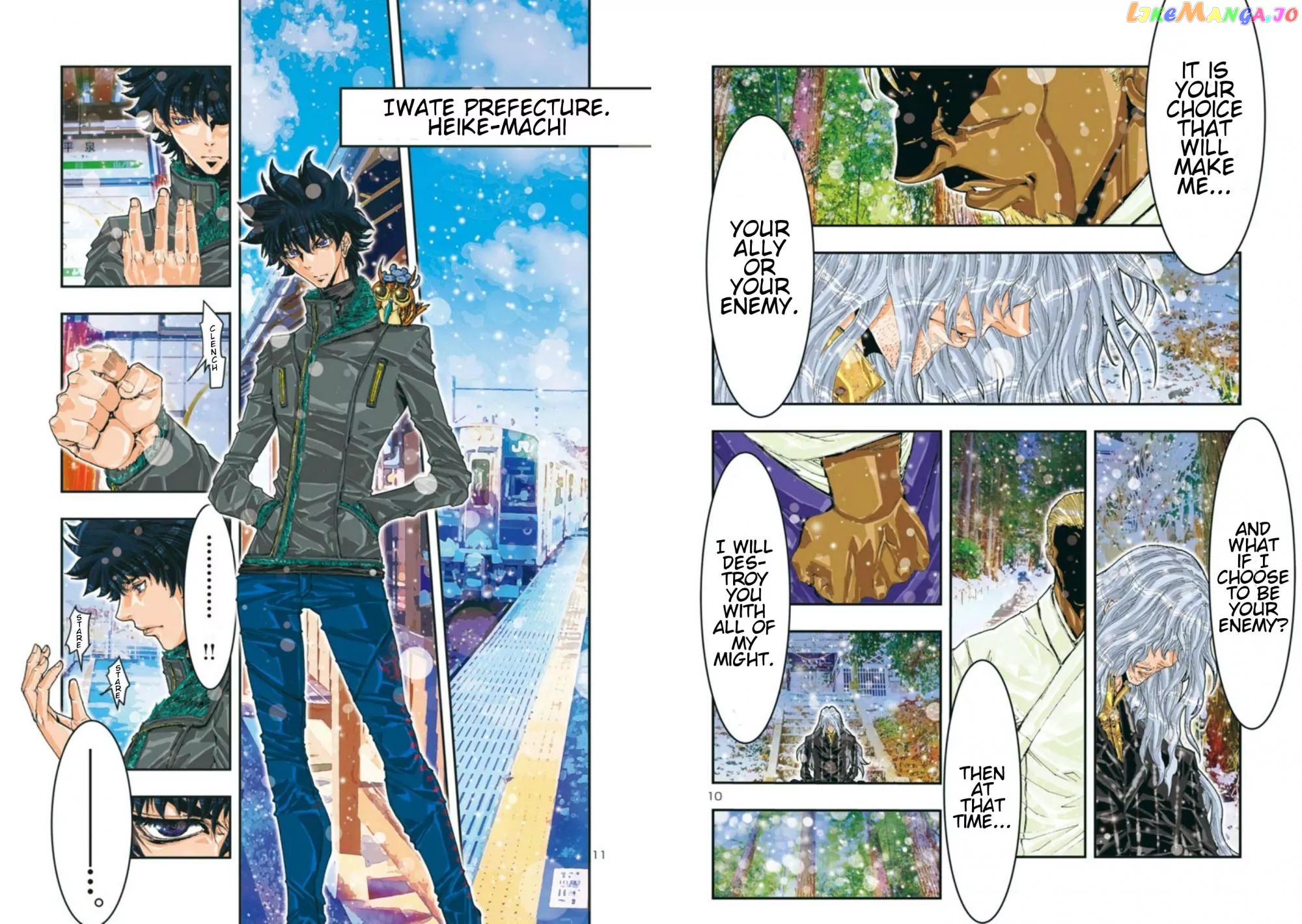 Saint Seiya Episode.g -Assassin- chapter 68 - page 9