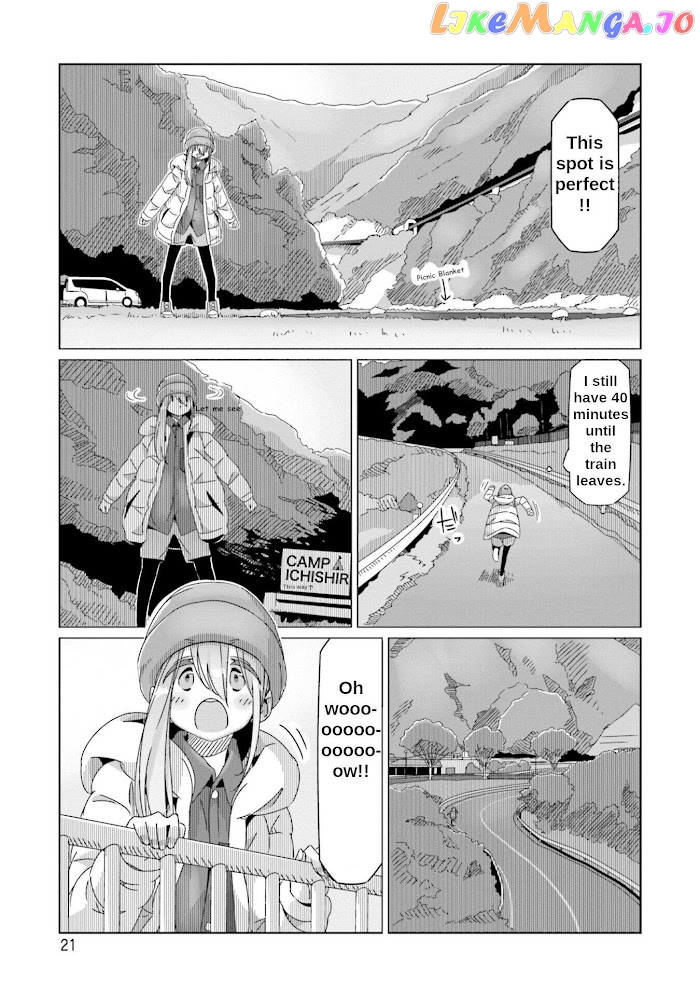 Yurucamp chapter 58 - page 23