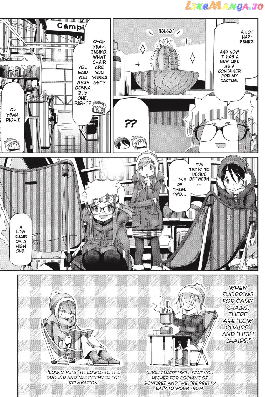 Yurucamp - Manga chapter 31 - page 15