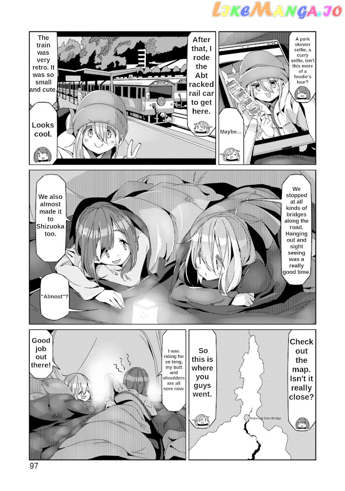 Yurucamp - Manga chapter 61 - page 18