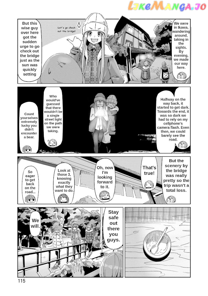 Yurucamp chapter 62 - page 10