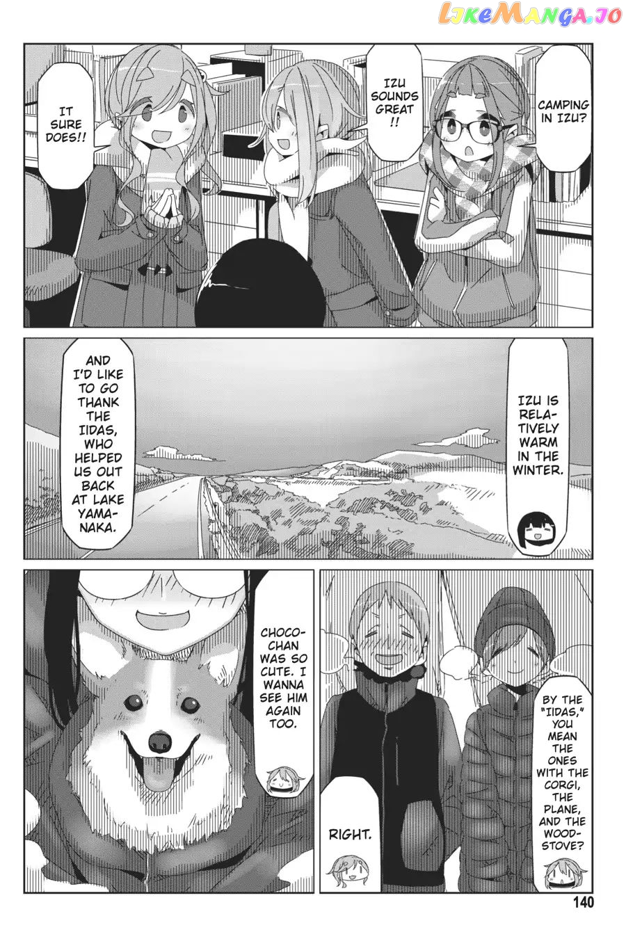 Yurucamp - Manga chapter 40 - page 8