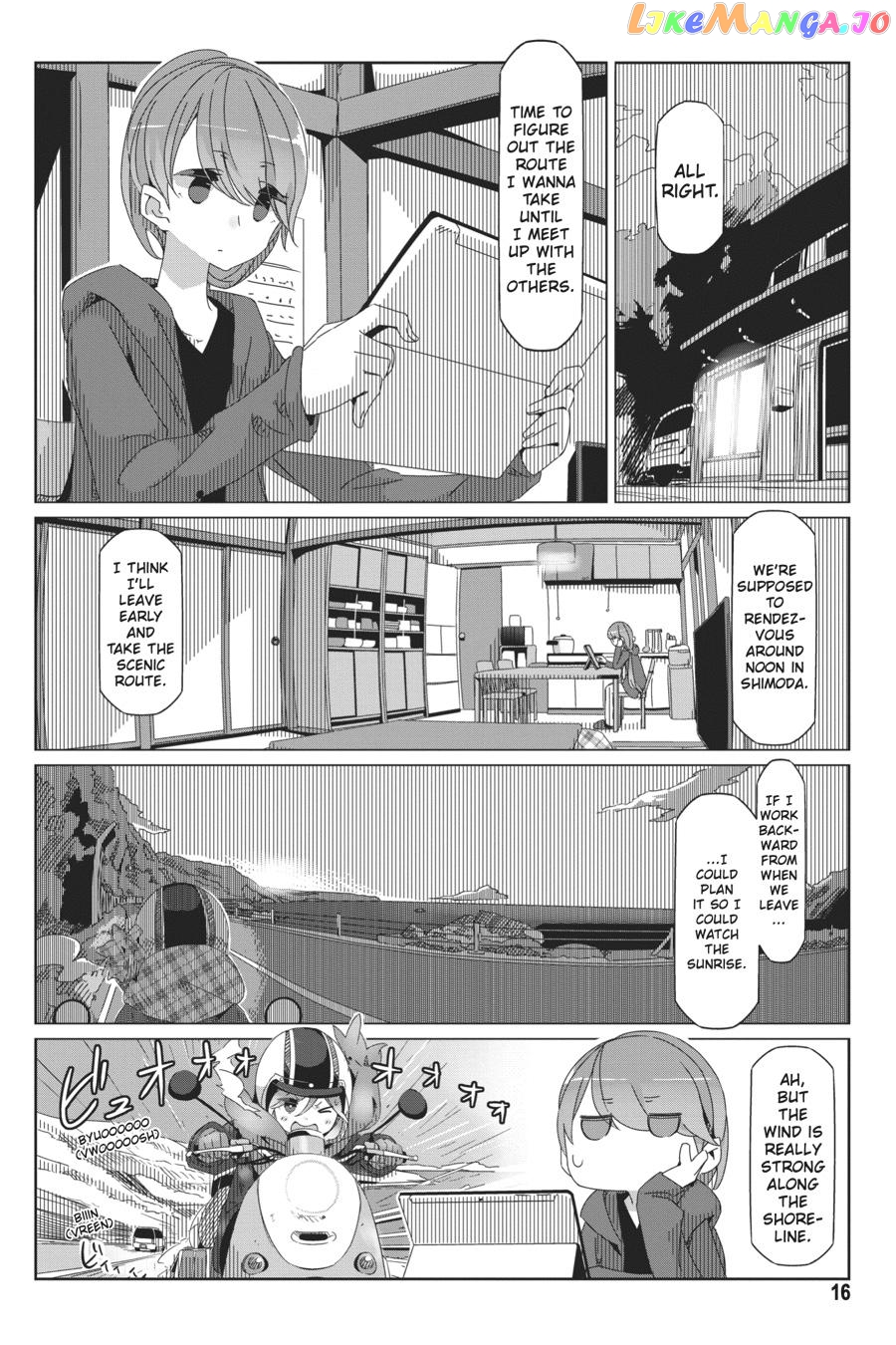 Yurucamp chapter 41 - page 17