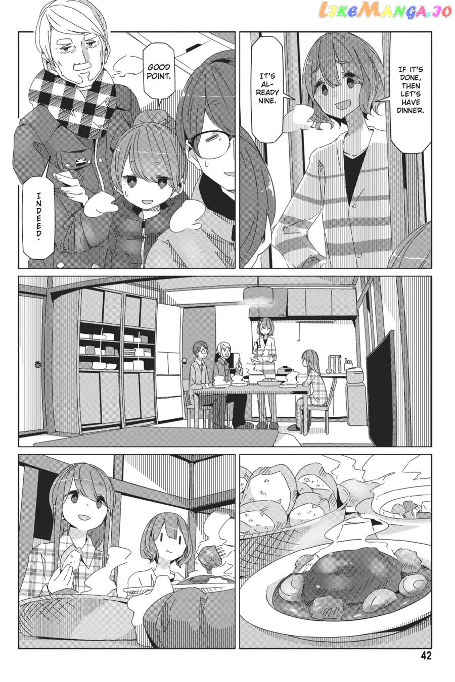 Yurucamp chapter 42 - page 14