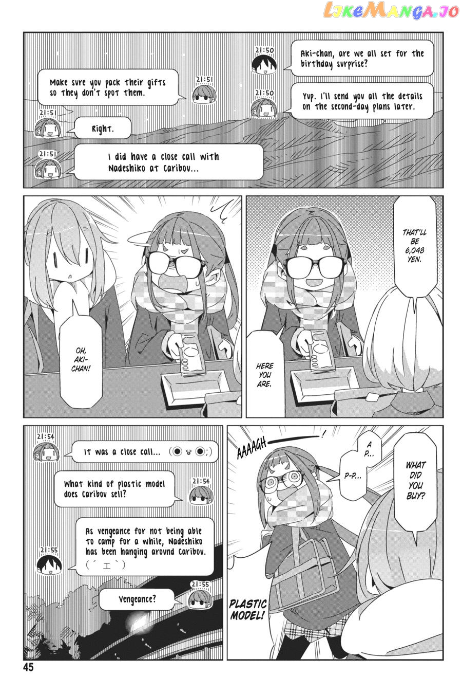 Yurucamp - Manga chapter 42 - page 17