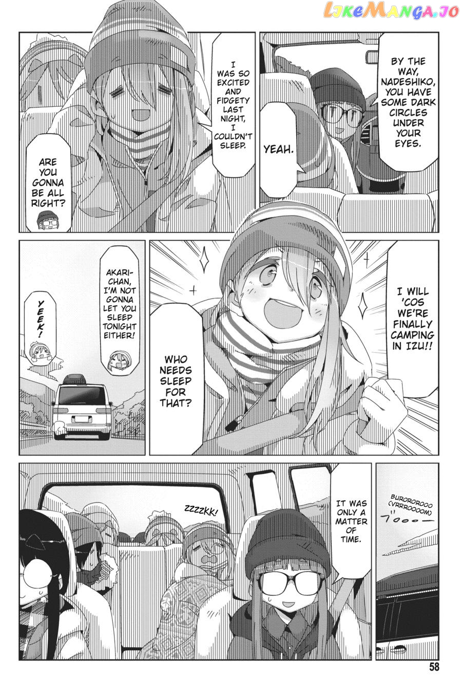 Yurucamp - Manga chapter 43 - page 4