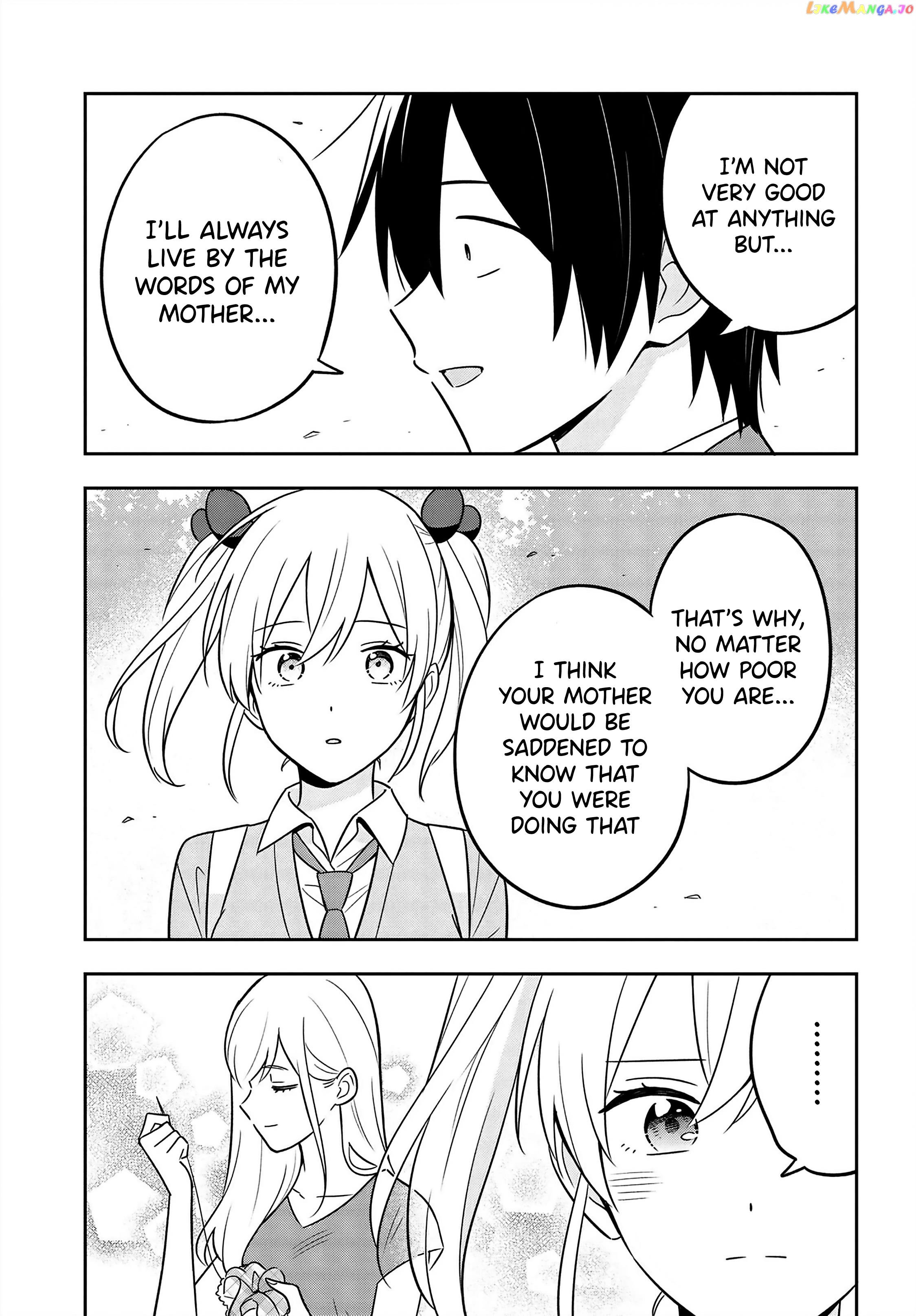 I’M A Shy And Poor Otaku But This Beautiful Rich Young Lady Is Obsessed With Me chapter 7.2 - page 9