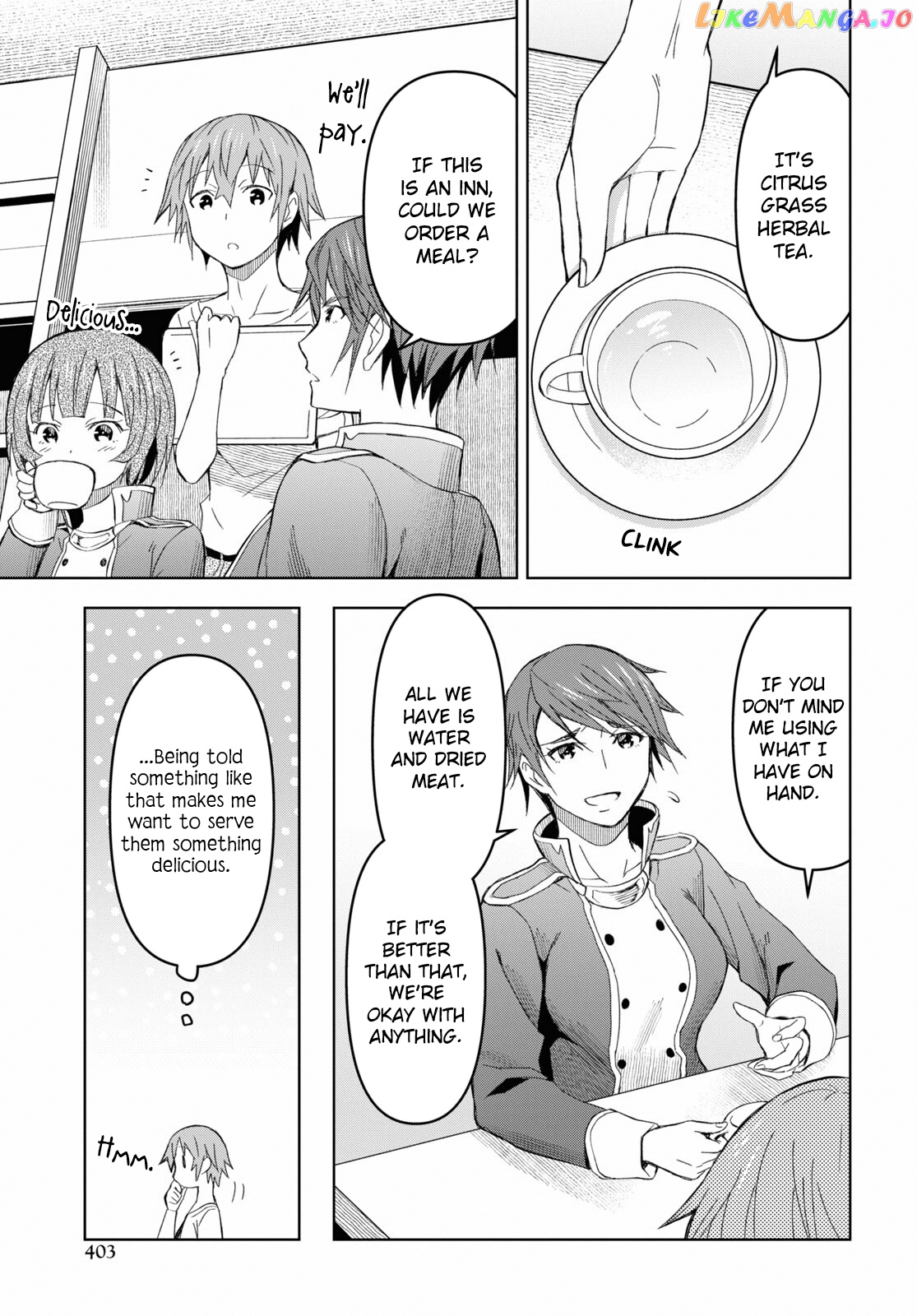 Dungeon Tou de Yadoya wo Yarou! Souzou Mahou wo Moratta Ore no Hosoude Hanjouki chapter 12 - page 25