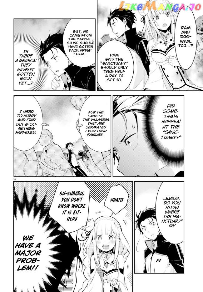 Re:zero Kara Hajimeru Isekai Seikatsu Dai 4-Shou - Seiiki To Gouyoku No Majo chapter 1 - page 35