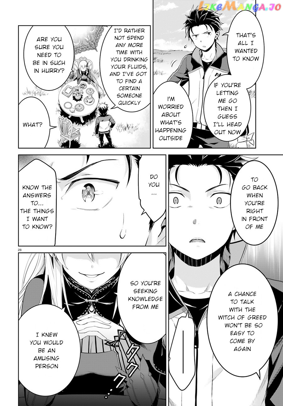 Re:zero Kara Hajimeru Isekai Seikatsu Dai 4-Shou - Seiiki To Gouyoku No Majo chapter 3 - page 28